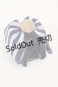 【SALE】MARBLE / HAT リボンクリップ  紺 I-24-09-27-020-GO-AC-HD-ZT305