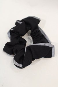 MARBLE / HAT シュシュ  黒 I-24-09-27-030-GO-AC-HD-ZT305