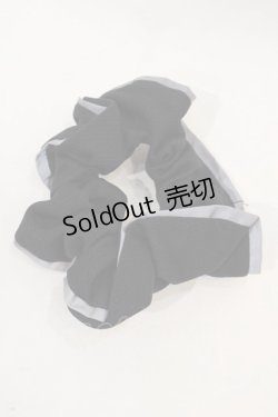 画像1: MARBLE / HAT シュシュ  黒 I-24-09-27-030-GO-AC-HD-ZT305