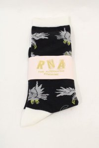 RNA / ソックス  黒 I-24-09-27-003-PU-ZA-HD-ZT305