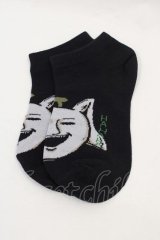 NieR Clothing / G ソックス  黒Ｘ白 I-24-09-27-004-PU-ZA-HD-ZT305