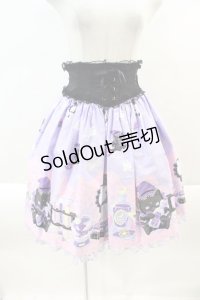 Angelic Pretty / Magical Milk Catsスカート  ラベンダー I-24-09-28-065-AP-SK-HD-ZI
