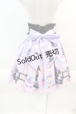 画像2: Angelic Pretty / Magical Milk Catsスカート  ラベンダー I-24-09-28-065-AP-SK-HD-ZI