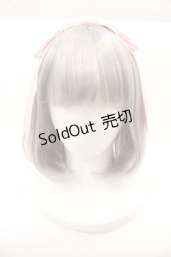 画像1: Amavel / ぱっちんリボンヘッドドレス  ピンク I-24-09-28-090-CA-AC-HD-ZI