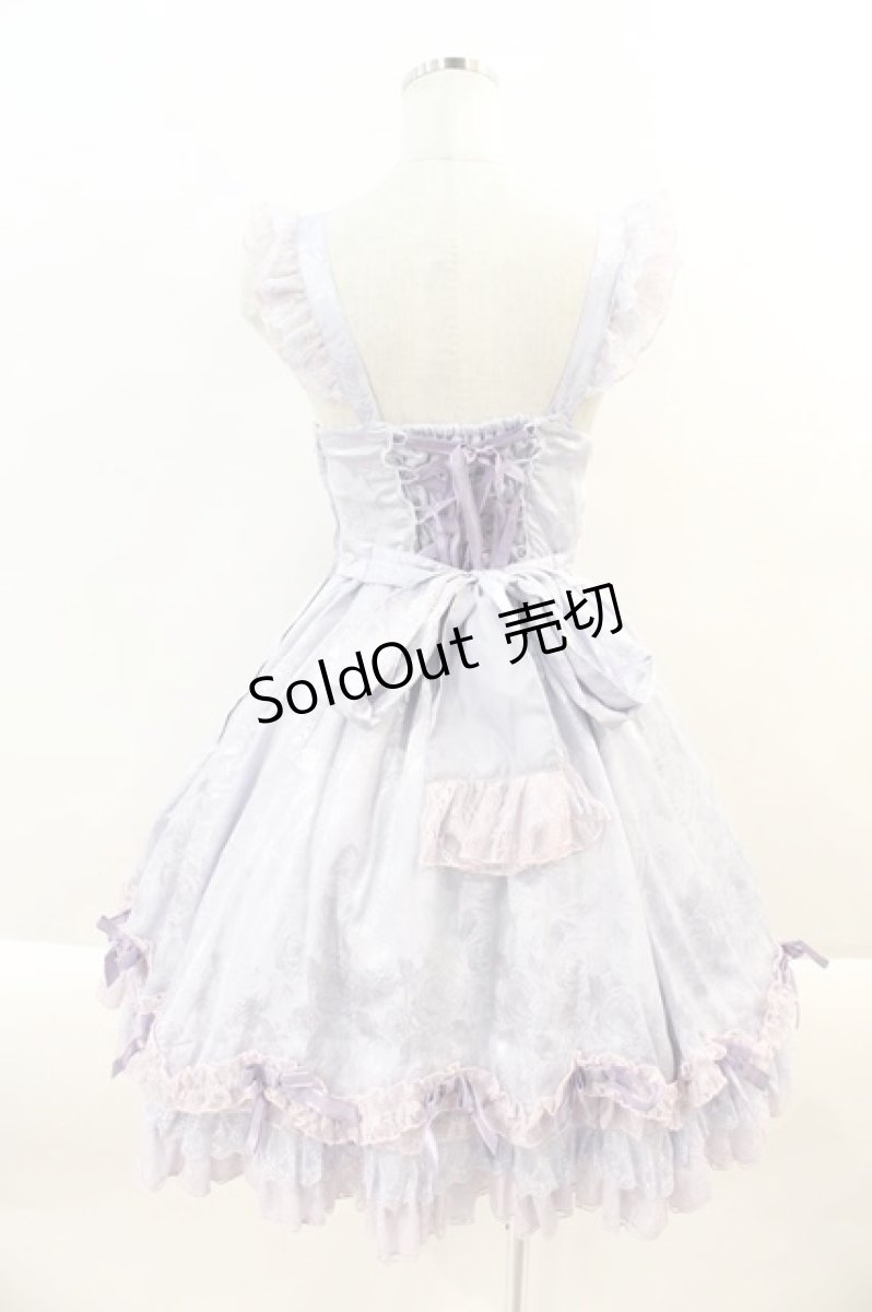 画像2: Angelic Pretty / バラのお嬢様ジャンパースカート  ラベンダー I-24-09-28-043-AP-OP-HD-ZI (2)