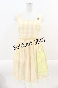 画像1: Emily Temple cute / HONEY Lemonワンピース  イエロー I-24-10-01-065-ET-OP-HD-ZI