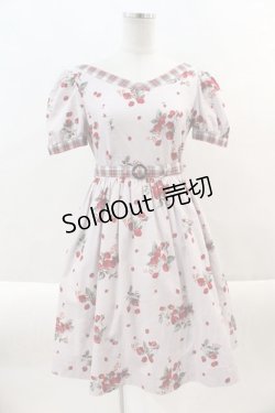 画像1: MILK / BERRY Timeワンピース  スモーキーベリーＸレッドタータン I-24-10-01-086-ML-OP-HD-ZI