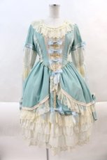 画像1: BABY,THE STARS SHINE BRIGHT / La robe vert clairワンピース  サックス I-24-10-01-091-BA-OP-HD-ZT516 (1)