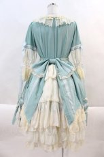 画像2: BABY,THE STARS SHINE BRIGHT / La robe vert clairワンピース  サックス I-24-10-01-091-BA-OP-HD-ZT516 (2)