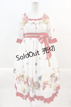画像1: metamorphose / 乙女の白昼夢 半袖ワンピース 1 白 I-24-10-01-097-ME-OP-HD-ZI