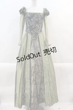 画像1: Secret Honey / Library Dress (Beauty and the Beast ver.) 2 グリーン I-24-10-05-068-CA-OP-HD-ZI