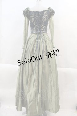 画像2: Secret Honey / Library Dress (Beauty and the Beast ver.) 2 グリーン I-24-10-05-068-CA-OP-HD-ZI