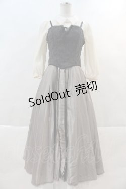 画像2: Secret Honey / Once Upon A Dream Dress (Sleeping Beauty) 2 グレーＸアイボリーＸパープル I-24-10-05-070-CA-OP-HD-ZI