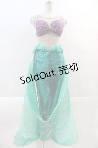Secret Honey / Part of Your World Costume (The Little Mermaid ver)  グリーン I-24-10-05-071-CA-OP-HD-ZI