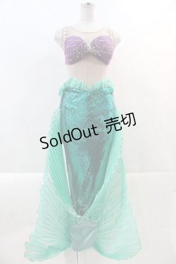 画像1: Secret Honey / Part of Your World Costume (The Little Mermaid ver)  グリーン I-24-10-05-071-CA-OP-HD-ZI