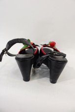 画像3: 【SALE】MILK / チェリーリボンサンダル M 黒 I-24-10-05-117-ML-SH-HD-ZTK014 (3)