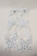 画像1: LOTUS ribbon / ACC ハート柄リボンバレッタ  白Ｘ青 I-24-10-05-122-EL-AC-HD-ZT437 (1)