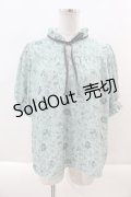 axes femme POETIQUE / ディズニーバンビ/ブラウス M グリーン I-24-10-05-002-AX-BL-HD-OS