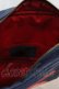 画像4: Jane Marple / RIBBONスクエアショルダーバッグ  紺Ｘ赤 I-24-10-07-088-JM-BG-HD-ZT087 (4)