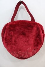 画像2: 【SALE】Emily Temple cute / BAG Emily'sファーバッグ  赤 I-24-10-07-090-ET-BG-HD-ZT087 (2)