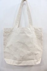 画像2: 【SALE】Maison de FLEUR / ブランドロゴプリントトートバッグ  アイボリー I-24-10-07-094-LO-BG-HD-ZT335 (2)
