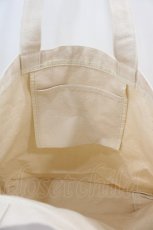 画像3: 【SALE】Maison de FLEUR / ブランドロゴプリントトートバッグ  アイボリー I-24-10-07-094-LO-BG-HD-ZT335 (3)