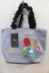 画像1: Maison de FLEUR / BAG Alice/フリルハンドルトートバッグ  ブルー I-24-10-07-095-LO-BG-HD-ZT-K012 (1)