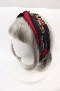 Jane Marple Dans Le Saｌon / HAT Arabesque Scarfターバン  黒 I-24-10-12-105-JM-AC-HD-ZT-K015
