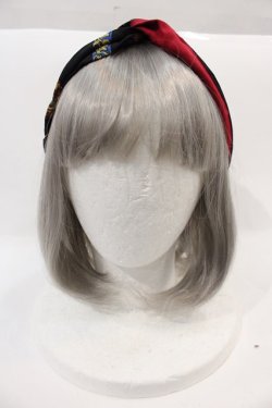 画像2: Jane Marple Dans Le Saｌon / HAT Arabesque Scarfターバン  黒 I-24-10-12-105-JM-AC-HD-ZT-K015