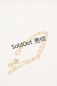 Q-pot. / マスクチェーン  ゴールド I-24-10-12-114-QP-ZA-HD-ZI