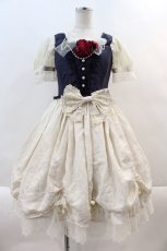 画像1: BABY,THE STARS SHINE BRIGHT / Claudia，The Fairy Tale Princess　ワンピースセット  紺 I-24-10-12-030-BA-OP-HD-ZS (1)