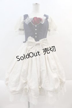 画像1: BABY,THE STARS SHINE BRIGHT / Claudia，The Fairy Tale Princess　ワンピースセット  紺 I-24-10-12-030-BA-OP-HD-ZS