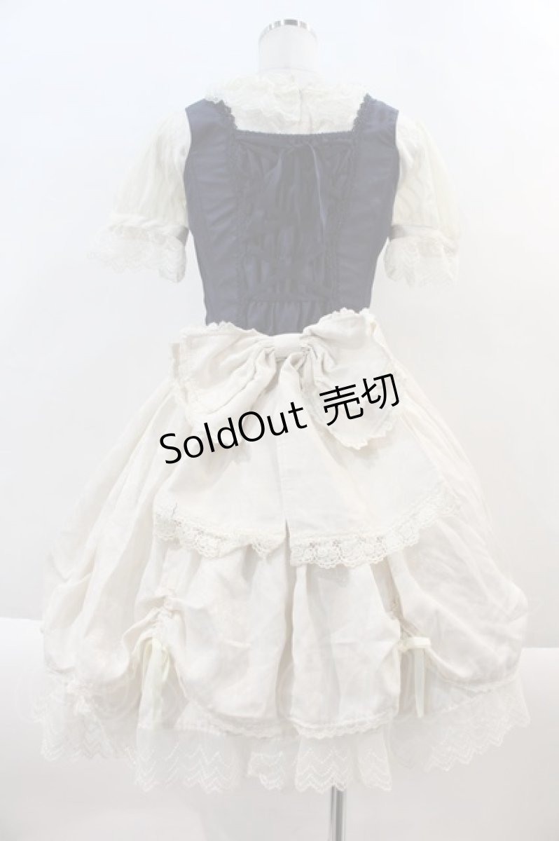 画像2: BABY,THE STARS SHINE BRIGHT / Claudia，The Fairy Tale Princess　ワンピースセット  紺 I-24-10-12-030-BA-OP-HD-ZS (2)