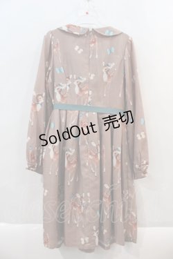 画像2: Emily Temple cute / Deer coupleワンピース  ピンク I-24-10-18-035-ET-OP-HD-ZI