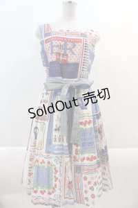 Jane Marple / Here's to the Queenのスクエアドレス  アイボリー I-24-10-29-049-JM-OP-HD-ZI