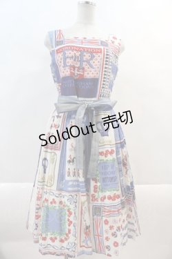 画像1: Jane Marple / Here's to the Queenのスクエアドレス  アイボリー I-24-10-29-049-JM-OP-HD-ZI