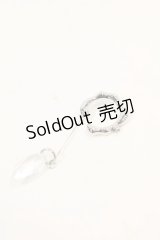 CuLLt / SHIZUKU EARCUFF(SINGLE)  シルバーＸクリア I-24-10-29-099-PU-AC-HD-ZI