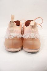 画像2: MIKIOSAKABE / New “Jewelry” Shoes Tarte lace UK5.5 Nude Pink I-24-10-29-122-PU-SH-HD-ZTK045 (2)