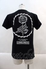 画像2: 【SALE】KRY CLOTHING / Tシャツ.「DOKU」  黒Ｘ白 I-24-10-29-037-EL-TS-HD-ZT336 (2)