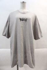 画像1: 【SALE】KRY CLOTHING / NAWA BIG TEE  グレーＸ黒 I-24-10-29-038-EL-TO-HD-ZT314 (1)