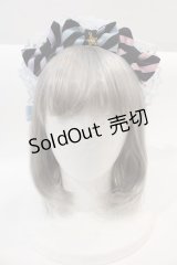 Angelic Pretty / Happy Treat cafeカチューシャ  サックス I-24-11-01-116-AP-AC-HD-ZI