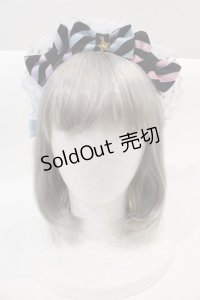 Angelic Pretty / Happy Treat cafeカチューシャ  サックス I-24-11-01-116-AP-AC-HD-ZI