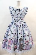 Angelic Pretty / Happy Treat Partyジャンパースカート  サックス I-24-11-01-044-AP-OP-HD-ZY
