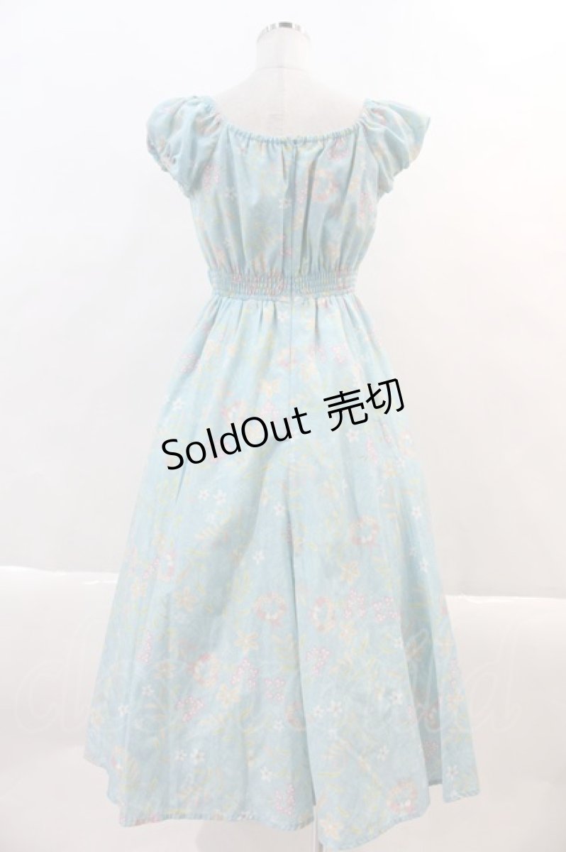 画像2: Secret Honey / How You Know　Dress（Disney Princess ver.）  青 I-24-11-06-064-CA-OP-HD-ZI (2)