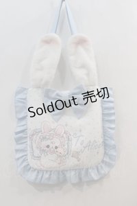 To Alice / Pastel Baby Rabbitバッグ  サックスＸ白 I-24-11-12-102-LO-ZA-HD-ZT087