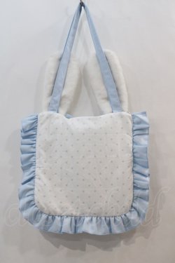 画像2: To Alice / Pastel Baby Rabbitバッグ  サックスＸ白 I-24-11-12-102-LO-ZA-HD-ZT087