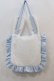 画像2: To Alice / Pastel Baby Rabbitバッグ  サックスＸ白 I-24-11-12-102-LO-ZA-HD-ZT087 (2)