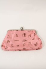 画像1: 【SALE】Maison de FLEUR / プリントポーチ  ピンク I-24-11-14-122-LO-ZA-HD-ZTK015 (1)