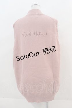 画像2: Karl Helmut / ハイネックノースリーブニットトップス L ピンク I-24-11-18-062-EL-TO-HD-ZI
