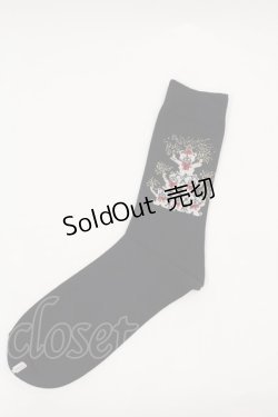 画像5: Karl Helmut / くまさんタワーTシャツ・ソックス・ポーチセット L 黒 I-24-11-18-064-EL-TO-HD-ZI